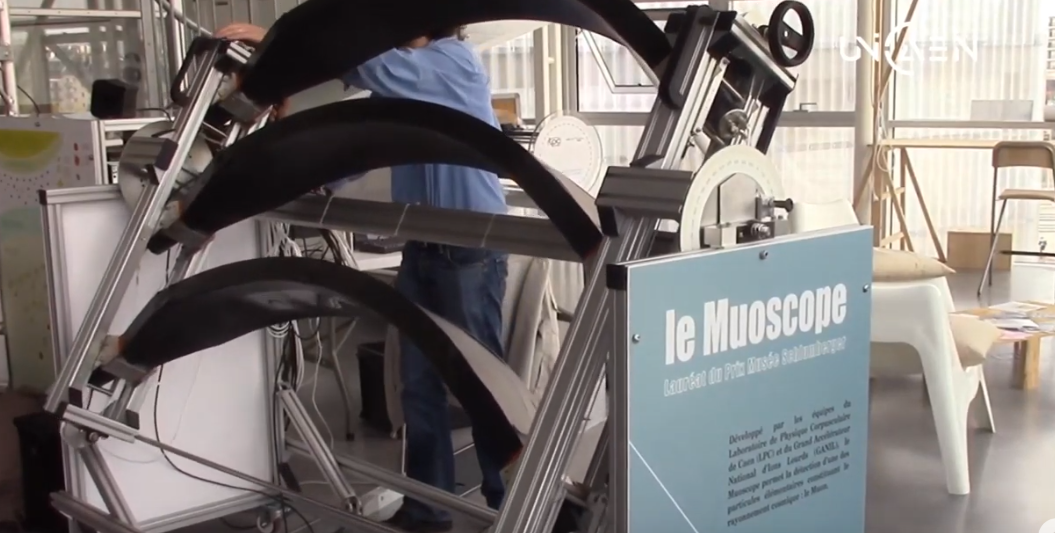 Muoscope | outil de médiation sur la détection des Muons